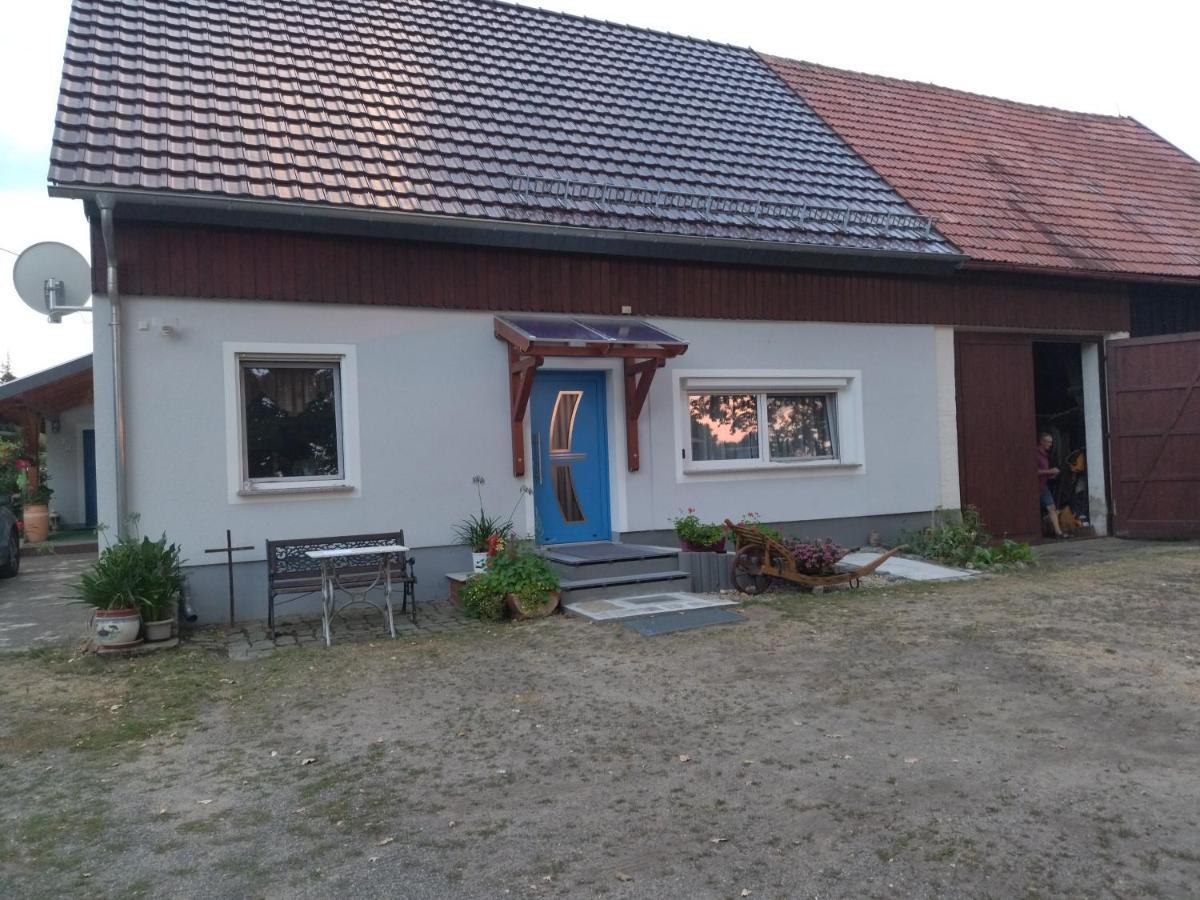Ferienwohnung Bittner Klitten Buitenkant foto
